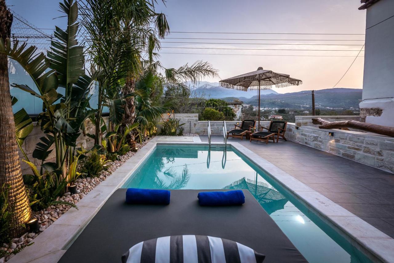 Villa Armenus, Private Pool, Garden, Bbq Khania Eksteriør bilde